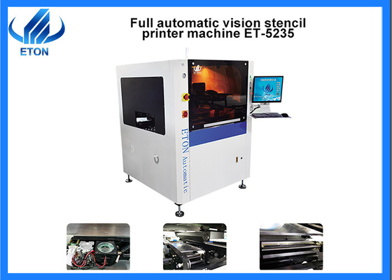 Linea di produzione SMT a visione automatica completa Stensil Printer Machine 300mm/sec Squeegee velocità