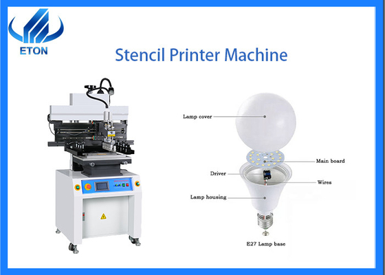Linea linea di SMT di produzione automatica della stampante 8000mm/Min LED dello stampino dei semi