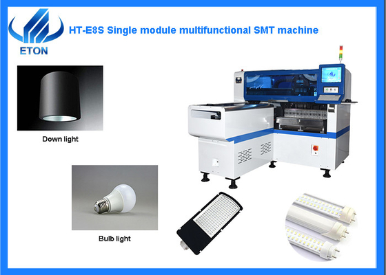 4 chilowatt hanno automatizzato la macchina dell'Assemblea di SMT del chip della macchina E8S SMD del posto e della scelta