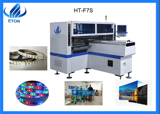 Potere principale di fabbricazione leggero della macchina 220AC 50Hz 5KW del montaggio di Smd del chip della metropolitana di HT-F7 LED