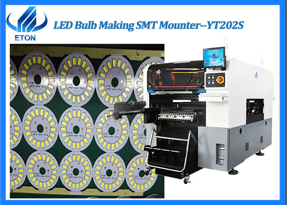 Lampadina di YT202S LED che fa macchina SMT Mounter 80000CPH con 20 ugelli