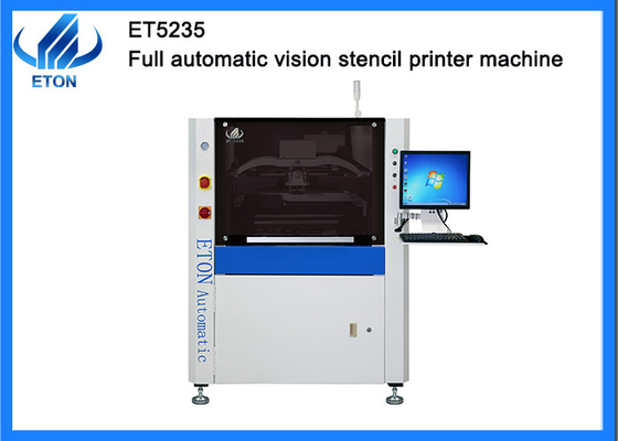 Ruspa spianatrice d'acciaio e macchina automatica piena della stampante dello stampino di visione della ruspa spianatrice di PV