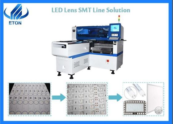 28 lente degli alimentatori LED Chip Mounter 1200*500mm LED/luce di pannello SMT Mounter