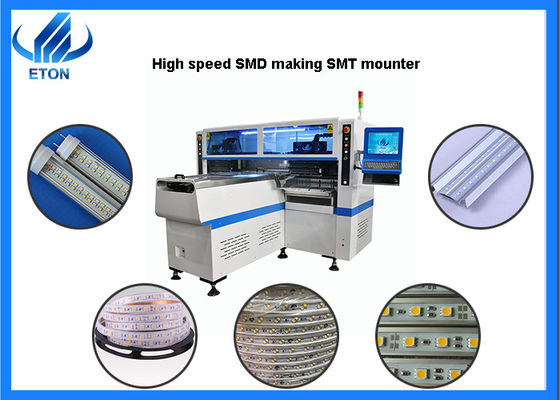 La scelta economizzatrice d'energia di SMT dispone la macchina con 68 teste 68 stazioni dell'alimentatore
