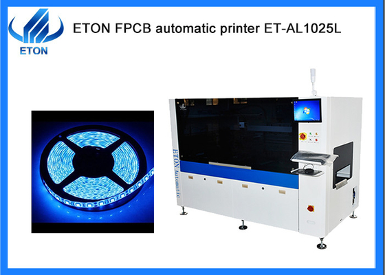 Macchina per stampante a stencil automatica fissa per strisce flessibile a LED