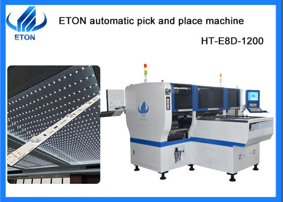 Doppia testa SMT Pick And Place Machine per luci a LED / prodotti elettrici