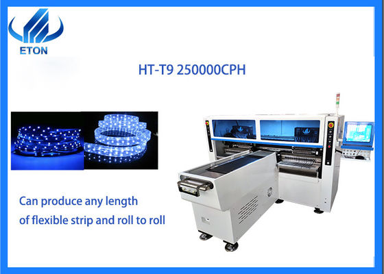 250W Cph High Speed Mounter, Roll To Roll Flessibile Strip SMT Pick Place Machine
