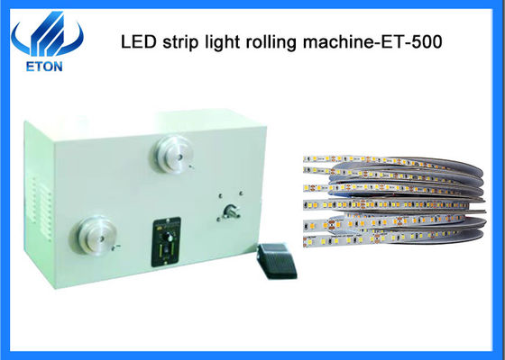 Copertura in PVC LED Strip Light Rolling Machine ad alta efficienza tipo adesivo doppio