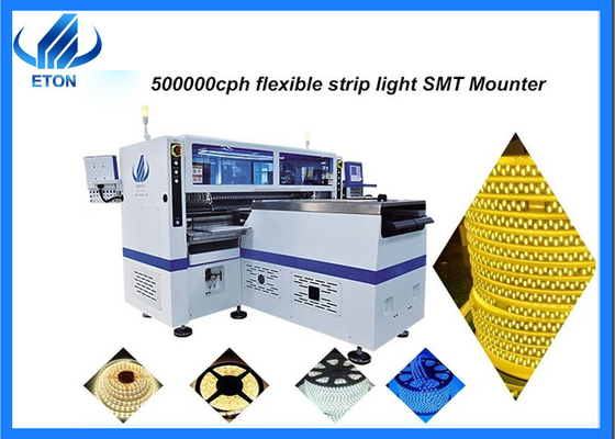 Macchina per la selezione e la collocazione ad alta velocità T9-2S SMT 500000 CPH per la produzione di strisce LED