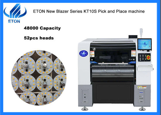 52 stazione di alimentazione motore lineare magnetica pick and place macchina SMD linea di produzione