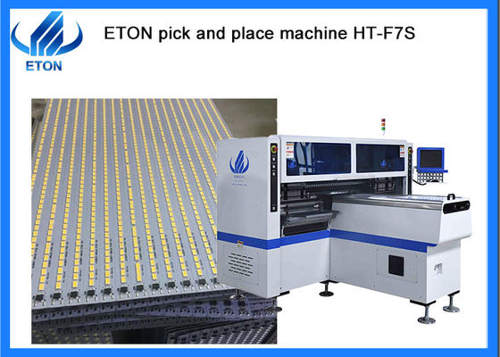 Panel Light Max 1200*330m PCB SMT Chip Mounting Machine Alta velocità