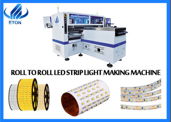 Grande macchina SMT per LED Strip, Pick And Place Machine 136 ugelli Montaggio del chip