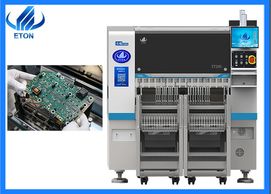 20 ugelli SMT pick and place machine 220V AC 50HZ software di ricerca e sviluppo