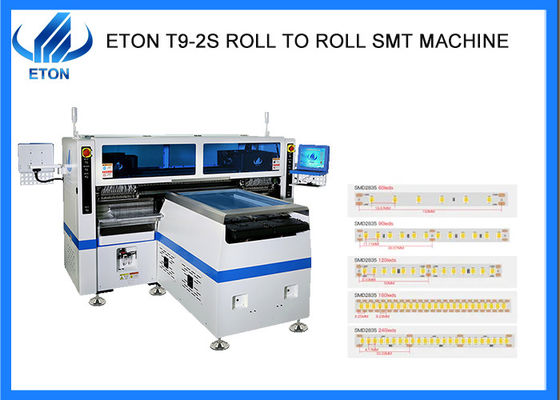 SMT High Speed Pick And Place Machine 136 teste per strisce flessibile