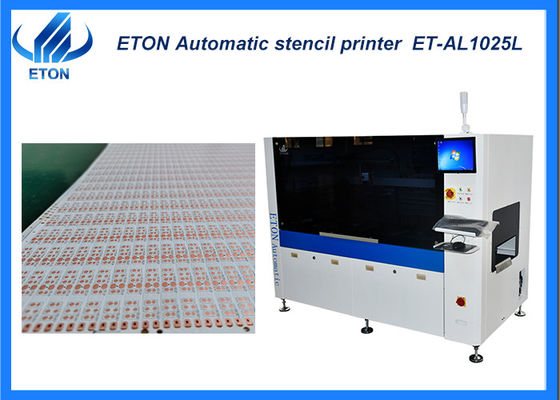 SMT 100m LED Strip Light Stencil Solder Paste Printing Machine con controllo PC
