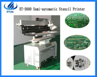 Stampante automatica dello schermo dei semi di alta precisione, dimensione del PWB della stampante 0.25*0.55m dello stampino del PWB