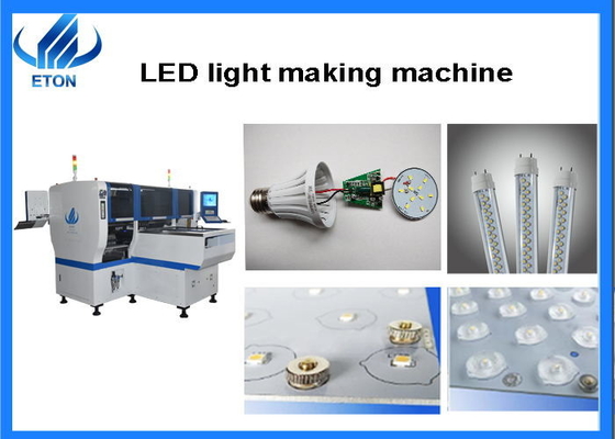 La linea di produzione principale automatica della lampadina di alta precisione/ha condotto la linea di montaggio leggera