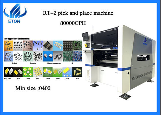 Le luci del LED selezionano e dispongono le doppie rotaie della macchina 450X300MM 20 teste 84 alimentatori