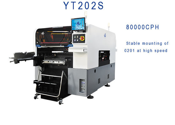 Più alta MACCHINA del montaggio dell'ESPOSIZIONE del CIRCUITO di accuratezza LED di riconoscimento del montaggio 0201 minimi