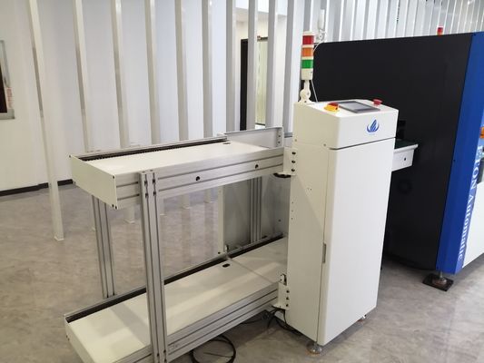 Singolo touch screen di vero colore di controllo di esposizione della macchina del caricatore della ferrovia di SMT