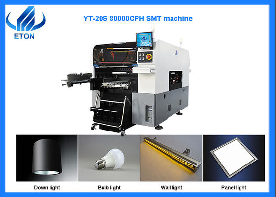 La precisione ultraelevata può montare 0201 componente che SMT seleziona e che dispone la macchina