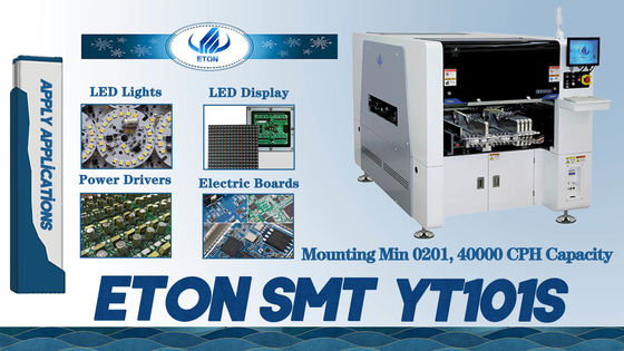 Lampadina del LED/driver SMT Mounter 40000CPH di potere per le componenti di SMD
