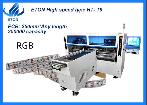 250000CPH Pick And Place Machine per la luce a strisce flessibile 1M - 100M