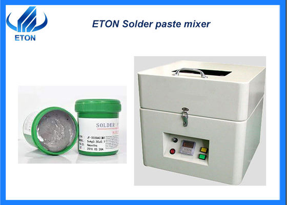 Lavori il miscelatore della pasta della lega per saldatura di monofase 220v di potere di SMT di efficienza