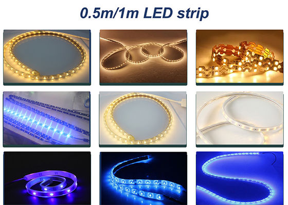 luce di striscia al neon 1m di 0.5m 3528 5050 linea di Chip Mounting Machine 180K CPH SMT