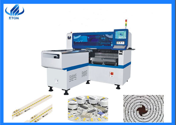 Macchina LED PCBA del montaggio di SMT degli alimentatori di 45000CPH 28 PCS che fa attrezzatura