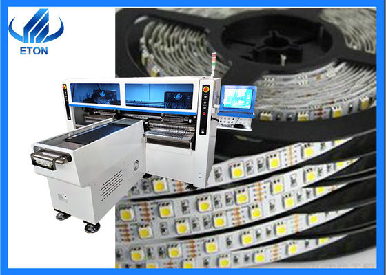 68 Testa di montaggio SMT Pick Place Machine 5M - 100M Flexible Strip Lights Making Machine