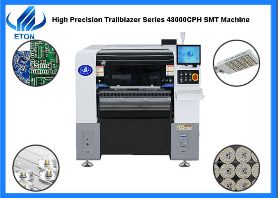 Alta precisione SMT Mounter 0201 - 12*12mm multifunzionali 48000CPH di serie della giacca sportiva