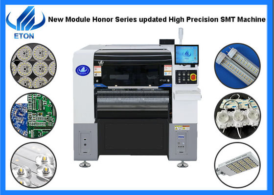Alta precisione SMT Mounter 0201 - 12*12mm multifunzionali 48000CPH di serie della giacca sportiva