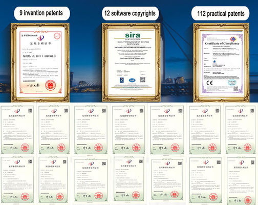 Macchina di montaggio SMT KT10S con 10 teste e 52 alimentatori