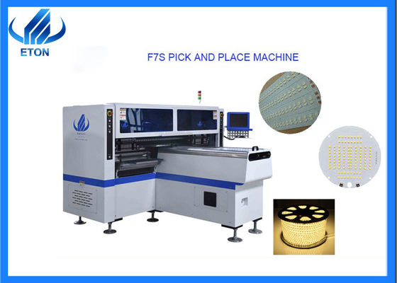CE LED Light Making Machine Dual Arm 34 Heads Motore lineare SMT Machine