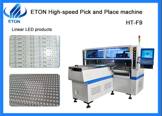 Macchina SMT a luce lineare a LED con motore lineare magnetico 68 PCS