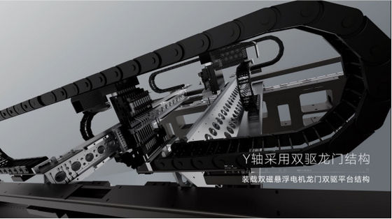 SMT 10 teste pick and place machine per illuminazione a LED / 500*470mm Max PCB