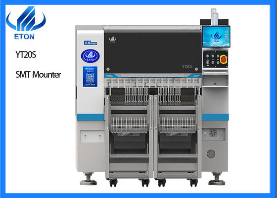 Precisione SMT SMD Mounter 20 Pcs Head Pick And Place Machine
