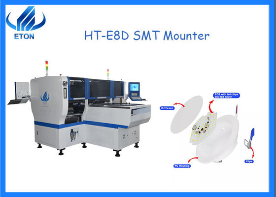 ETON HT-E8D-1200 SMT LED Chip Mounter 90000CPH Macchina di assemblaggio PCB