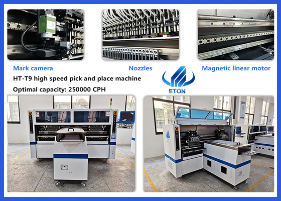 Ricerca e sviluppo software SMT montaggio macchina Flessibile striscia 200m lunghezza