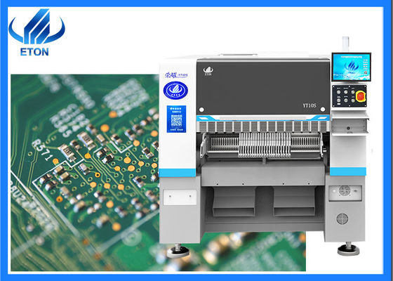 SMT Pick And Place Machine 10 Head 48000cph in linea di produzione di assemblaggio di luci LED