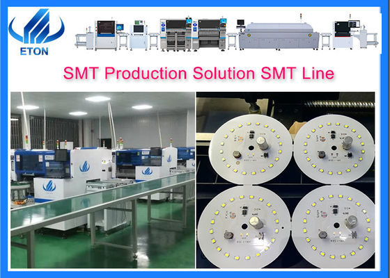 10 Teste di selezione e posizionamento macchina ad alta velocità per luce esterna / luce interna