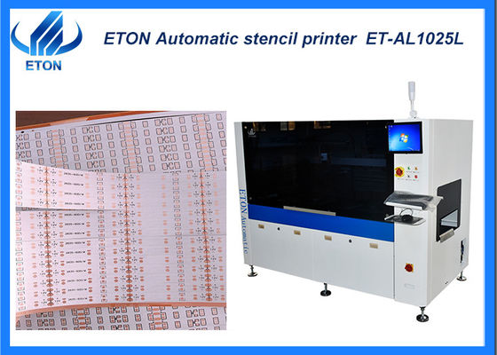 Stensil automatico per stampanti a LED Flessibile FPCB Trasporto su piastra altezza 20 mm