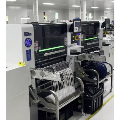 20 Teste Magnetico Motore Lineare SMT Posizionamento Macchine per la produzione di elettrodomestici a 98000 CPH