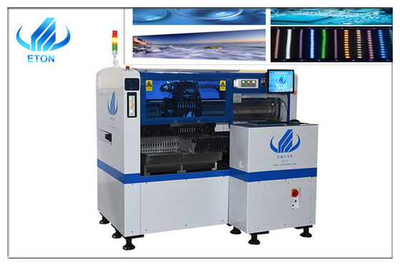 Alta velocità della macchina del montaggio di Smt della scelta e del posto di 8 teste per il motore lineare magnetico