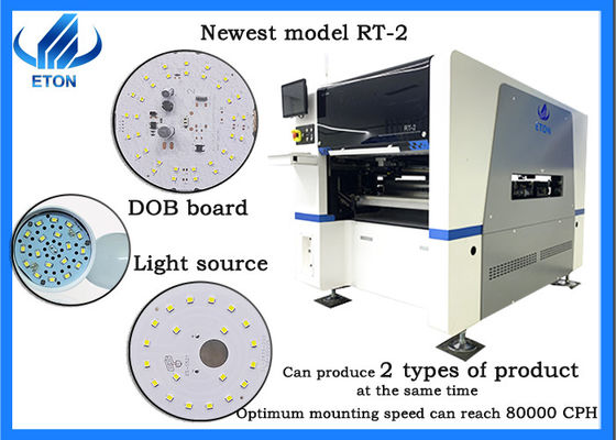 20 ugelli SMT che monta la doppia macchina dell'Assemblea del PWB SMT delle rotaie del modulo due della macchina