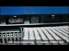 LED Lens mounting machine/pick and place machine