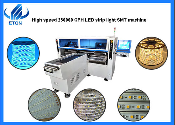 Lampade fluorescenti flessibili a quattro moduli della macchina 6KW del posto della scelta di SMT del braccio doppio che fanno macchina
