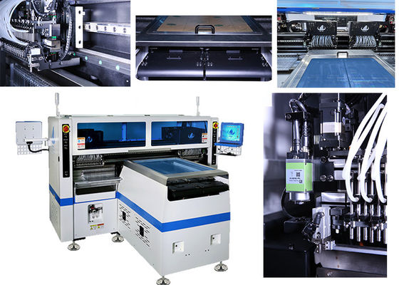 LED Flessibile Strip Light Automatico 136 Teste SMT Pick And Place Machine 500000 CPH