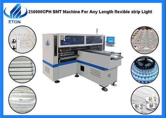 Macchina flessibile a quattro moduli del posto della scelta della luce di striscia 6KW del braccio doppio 250000 CPH